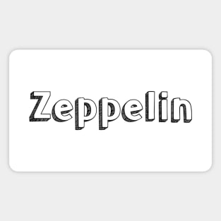 Zeppelin // Typography Design Magnet